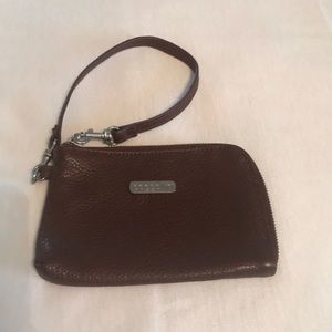 Brown Baggallini wallet/wristlet